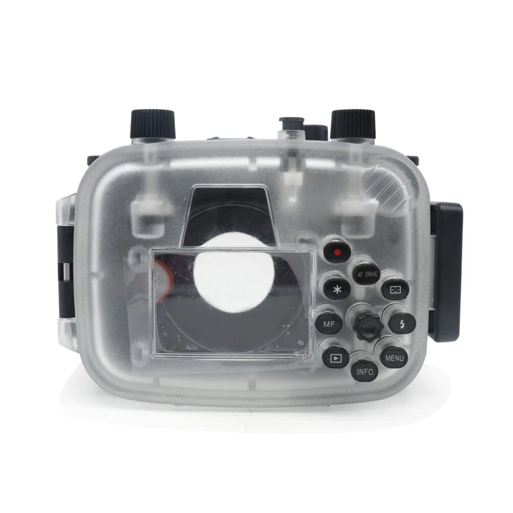 Фото Подводный 40 м погружной чехол для камеры Canon PowerShot G5X водонепроницаемый корпус Подводный 40 м погружной чехол для камеры Canon PowerShot G5X водонепроницаемый корпус