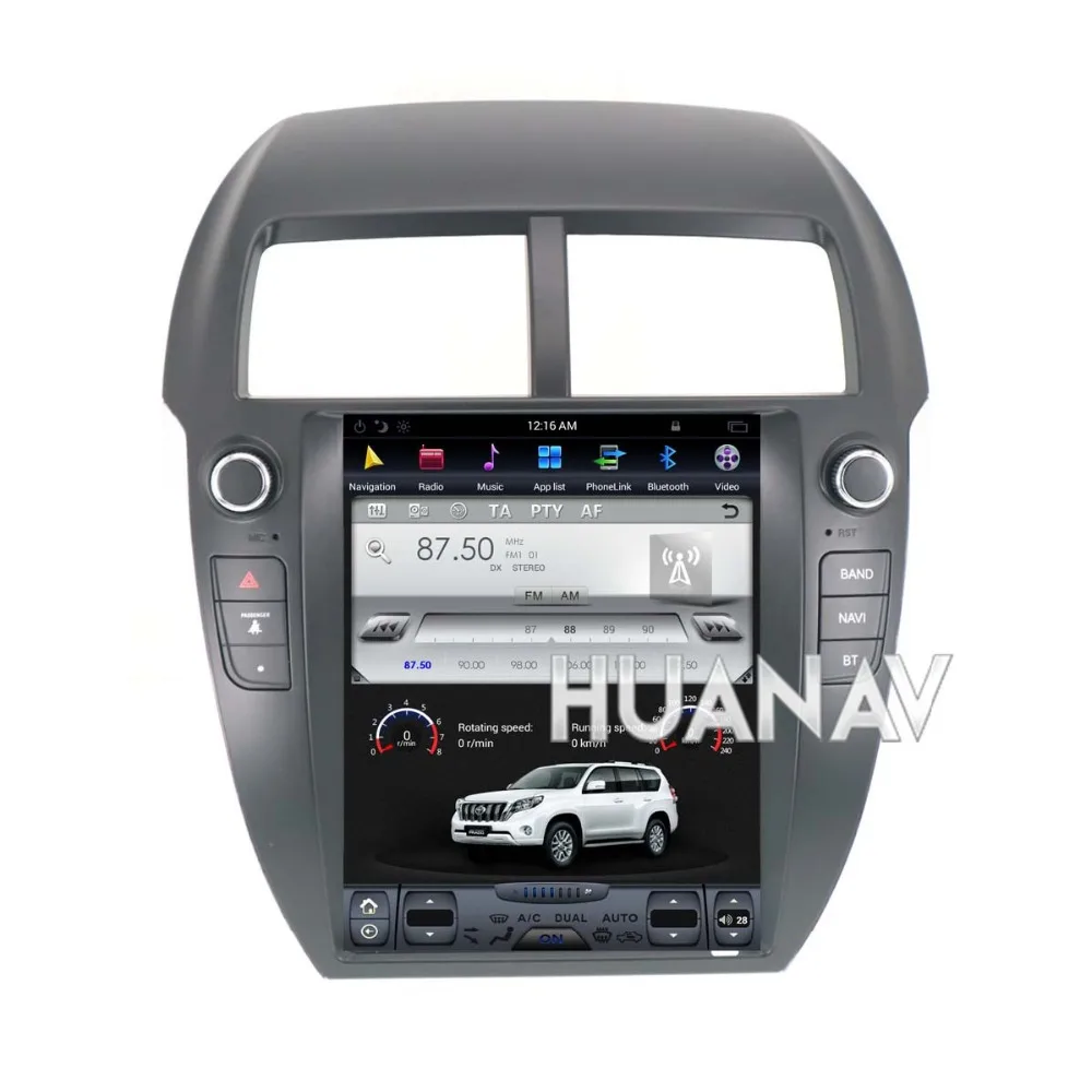 Автомобильный GPS-навигатор в стиле Tesla для MITSUBISHI ASX RVR Outlander Sport 2010-2014 радио без