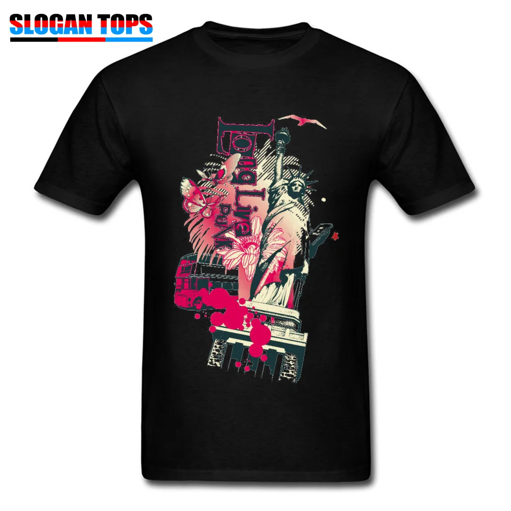 Модная мужская футболка с изображением статуи Liberty America New York Street Style clothes Funky Tops Guys