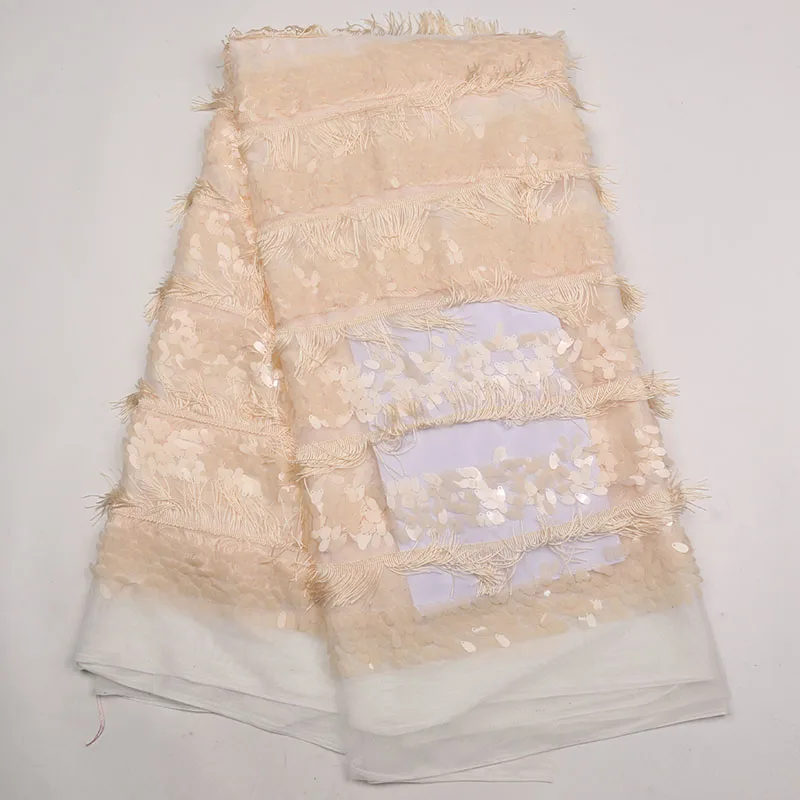 Fashion Sequins Nigerian Lace Fabric African 2019 French Tulle L1780B-1 | Дом и сад
