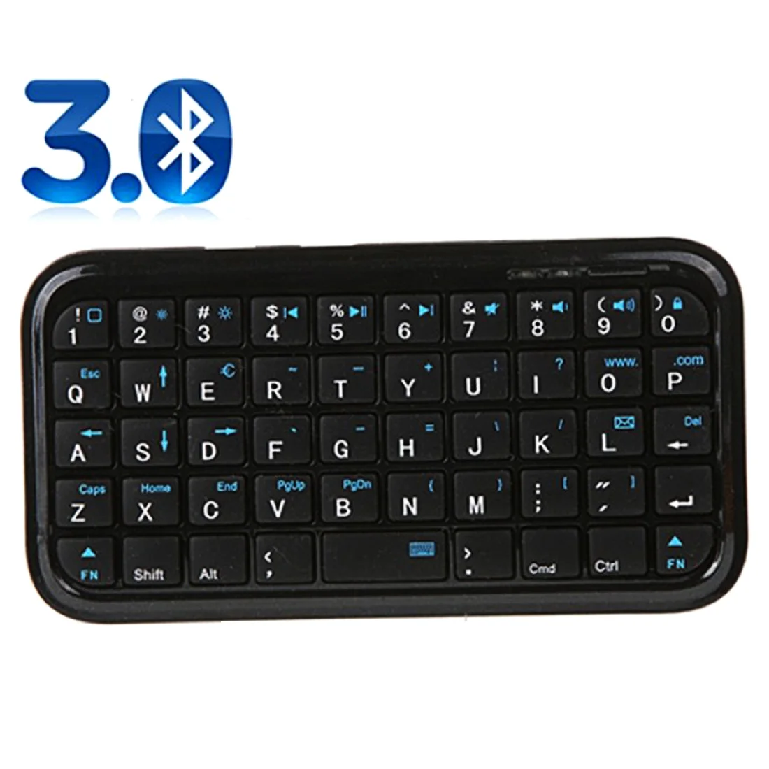 Etmakit Новая Модная Портативная черная тонкая мини Bluetooth беспроводная клавиатура