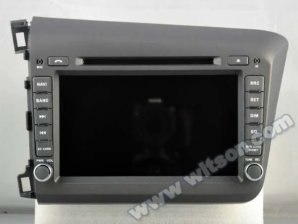 WITSON Android 10 2 Din автомобильный DVD Gps DVD-плеер для HONDA CIVIC 2012 IPS GPS радио | Автомобили и