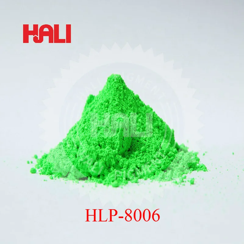 Флуоресцентный пигмент порошок для ногтей цвет: зеленый товар: HLP8006 выдерживает