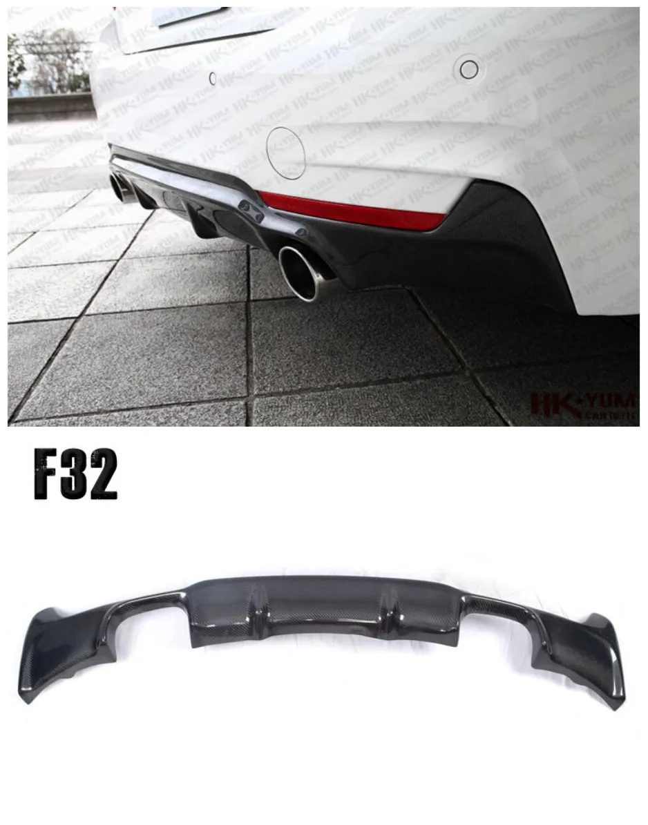 Для BMW 4 серии F32 F33 F36 420 428 430 435 445 2014 2020 задний спойлер из углеродного волокна бампер