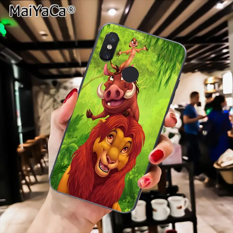 A13 MaiYaCa Король Лев Coque Shell чехол для телефона Xiaomi Redmi4X 6A S2 Go Redmi 5 5Plus Note4 Note5 7 Note6Pro - Цвет: A13