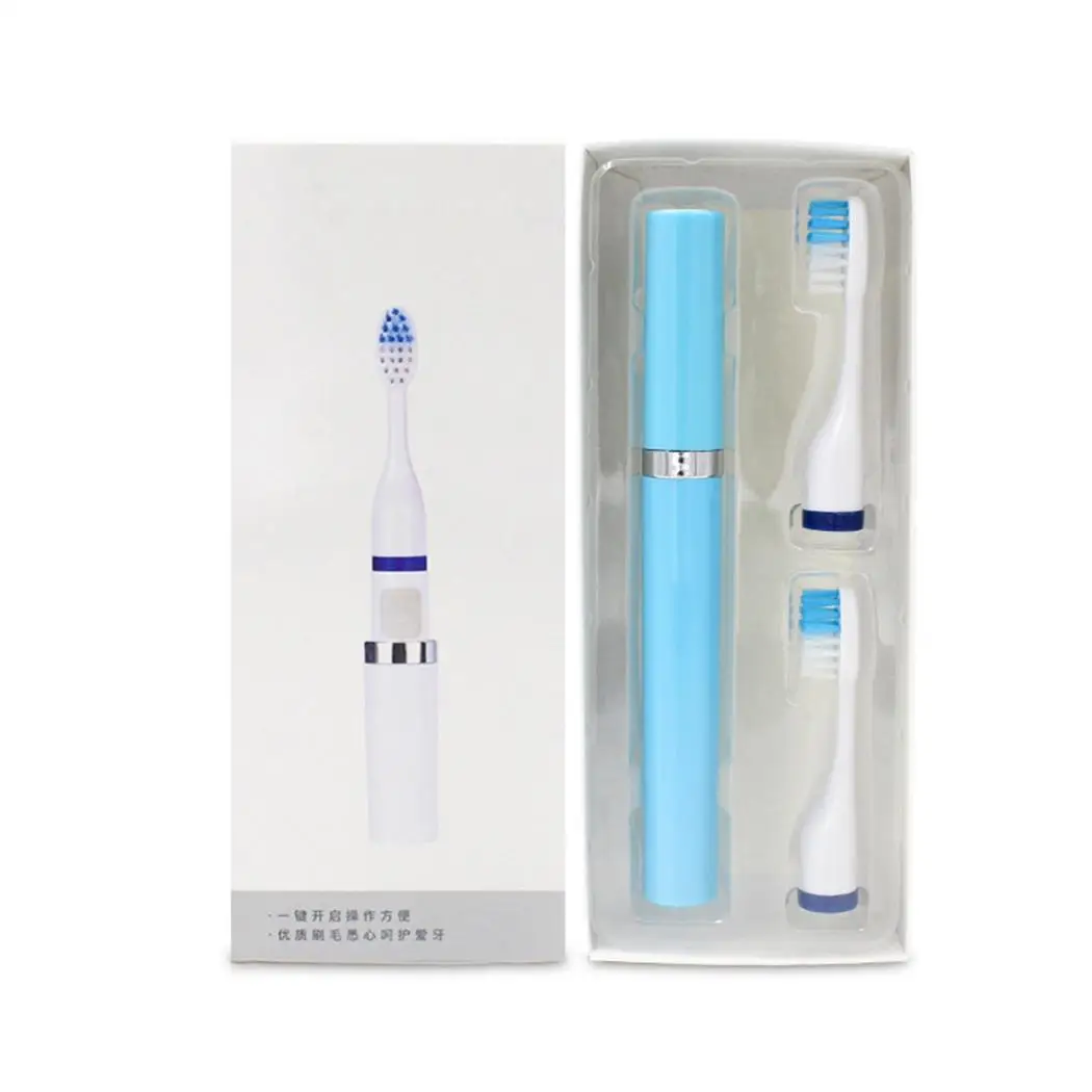 Водонепроницаемая практичная мягкая Ультразвуковая электрическая зубная щетка