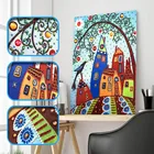 Алмазная живопись особой формы, Набор для вышивки крестиком с мультяшными животными, Современный узор сделай сам 5D, хрустальное искусство