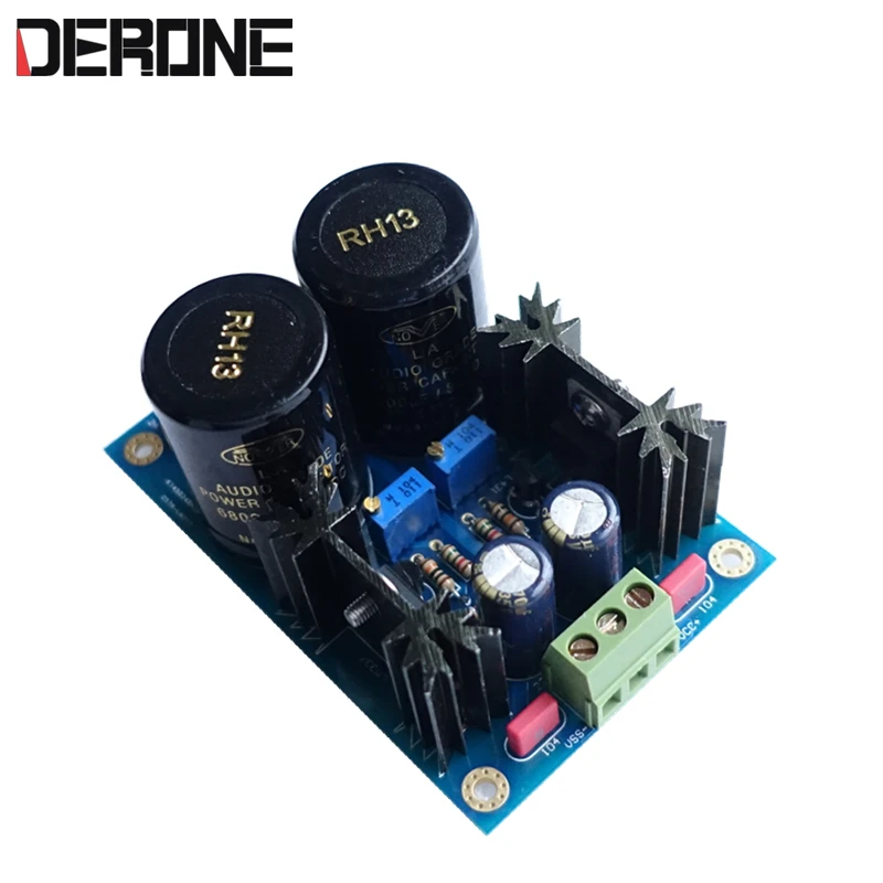 

Dual Reguled Linear Power Supply Board LM317/LM337 + TL431 +/- 5V to 37V 1.5A free shipping