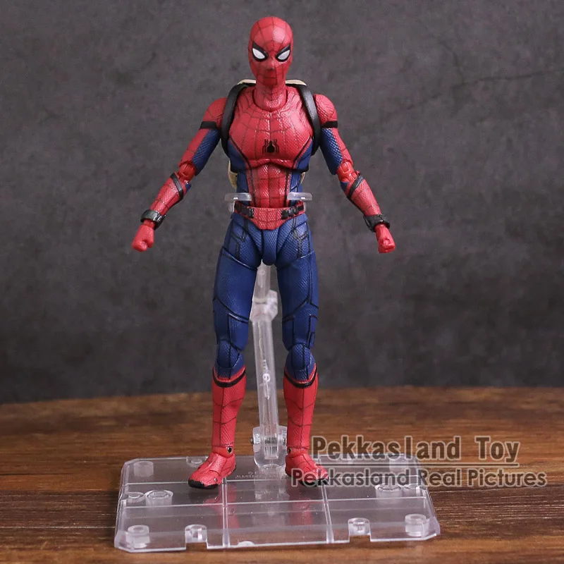SHF Человек-паук возвращение домой ПВХ экшн-фигурка Коллекционная модель игрушка