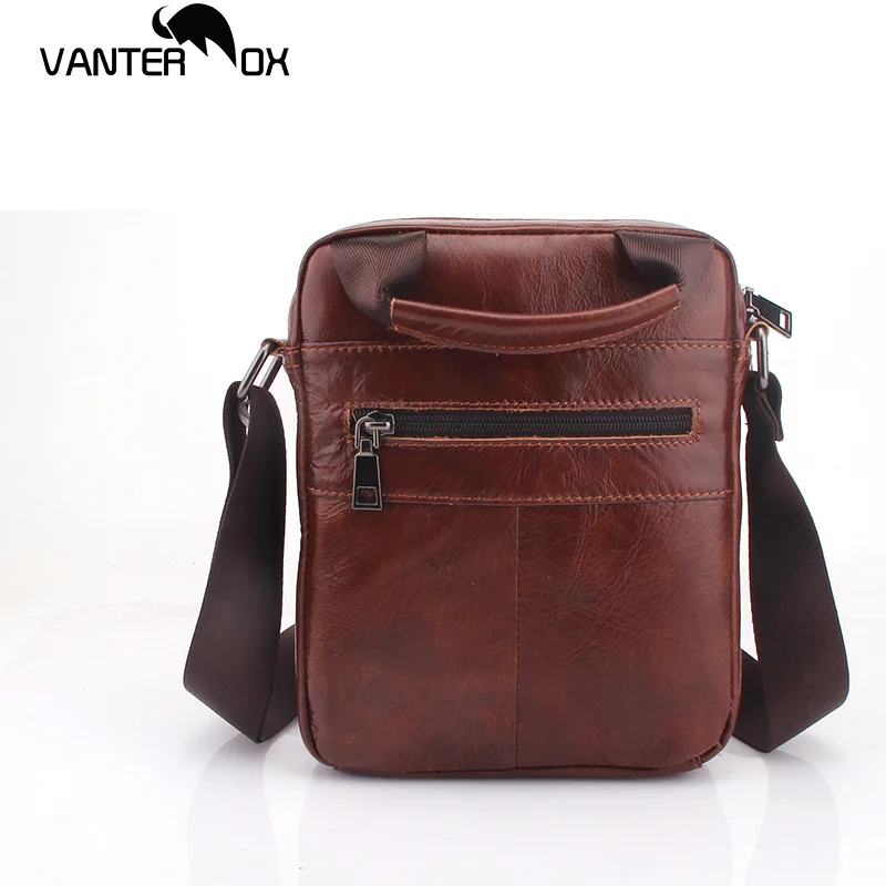 VANTER OX сумки на плечо мужские из натуральной кожи джентльменский Бизнес