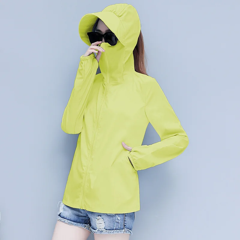 Летние Для женщин пальто 2019 Новая мода солнцезащитный Лонгслив короткие женские