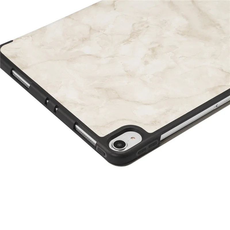 Чехол для Apple iPad Pro, 11 дюймов, чехол с держателем для карандашей, умный кожаный трехслойный мраморный Чехол для iPad Pro, 11 дюймов, чехол kimTHmall