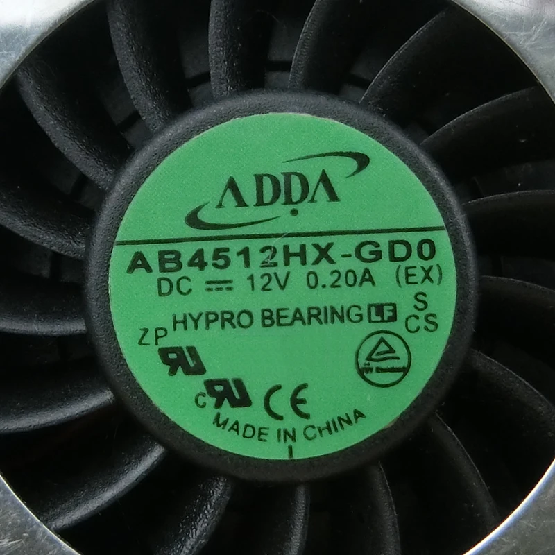 Бесплатная доставка Оригинальный ADDA AB4512HX GD0 4 см 4510 12 в 0 2 а 45*45*10 мм