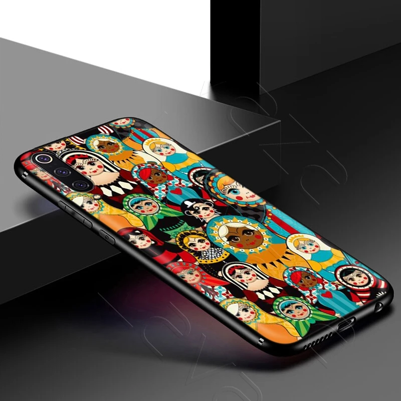 Lavaza Cute Russian Dolls Matryoshka Case for Samsung Galaxy Note 10 Plus A10 A30 A40 A50 A70 M20 A20 A20S A10S A30S A50S |