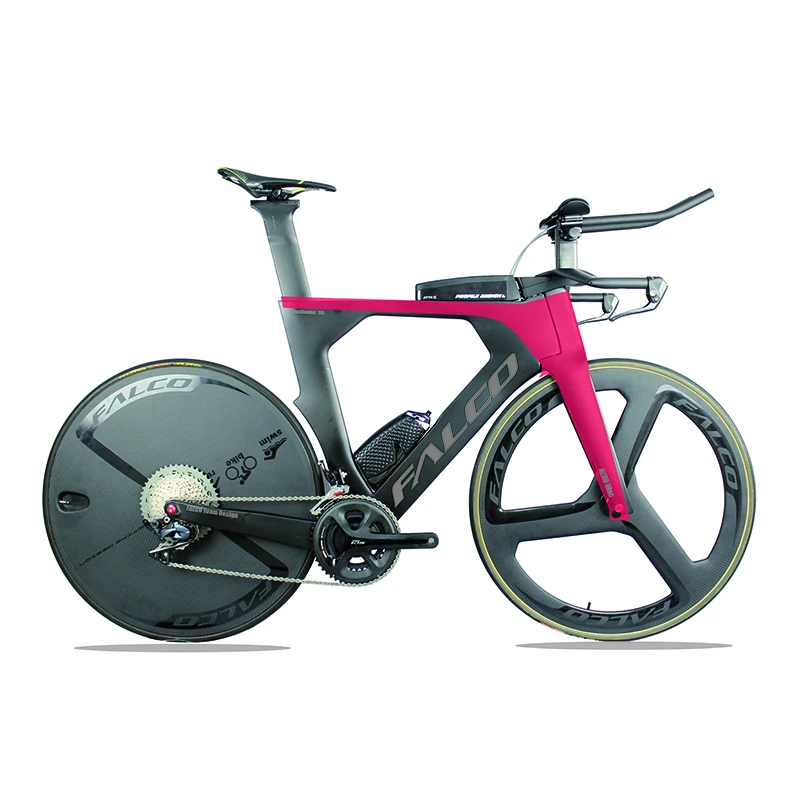 Велосипед FALCO 2019 AERO Carbon для триатлона 49/52/54/56/58 см карбоновая рама tt 1 1/2 дюйма Tapper tube