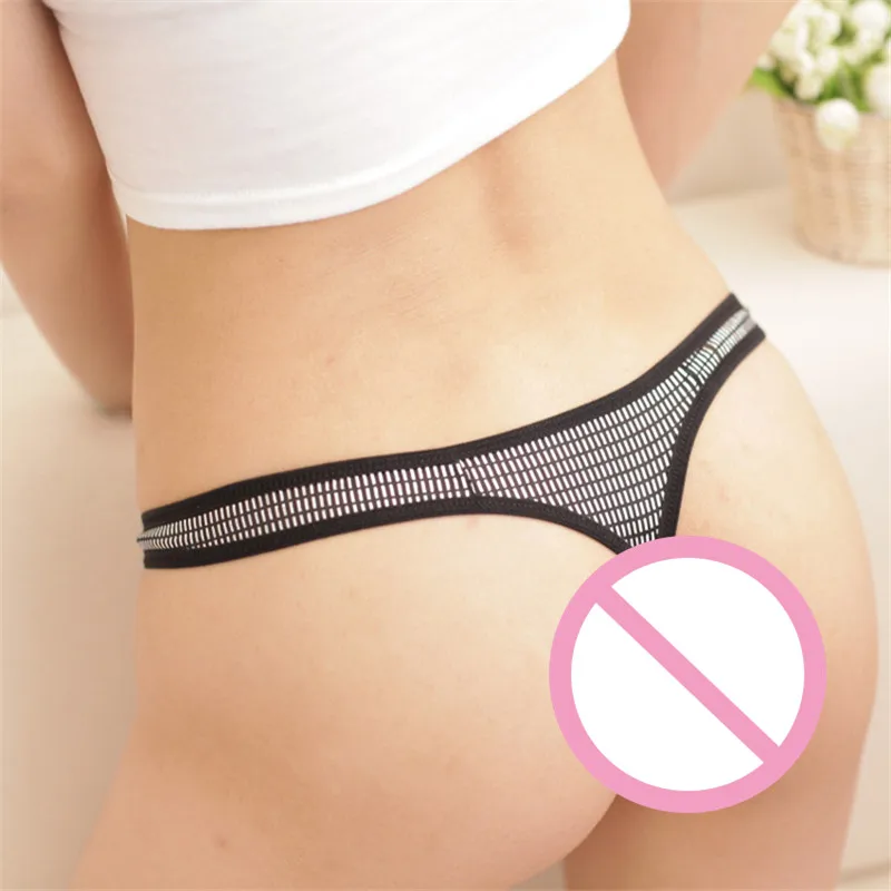 T - pants sexy shaped underwear Sexy stretch lady lure transparent butterfly embroidery |
