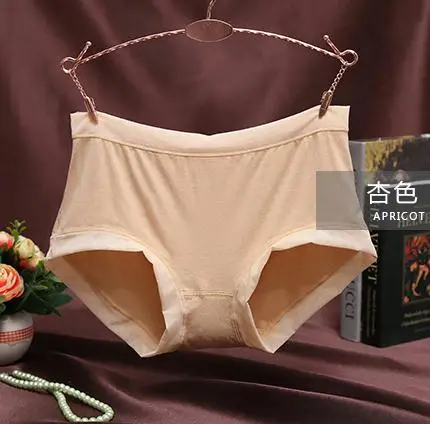 4 шт./лот 2017 новые модные трусы из бамбукового волокна больших размеров бесшовные