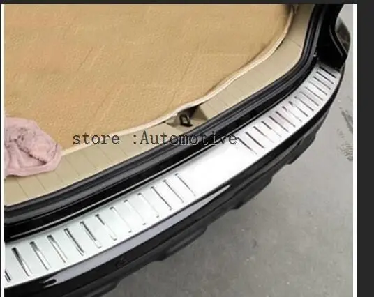 3 шт. для Honda CRV CR-V 2007 2008 2009 Высокое качество нержавеющая сталь отделка заднего багажника внутренняя Верхняя накладка заднего бампера подходит для