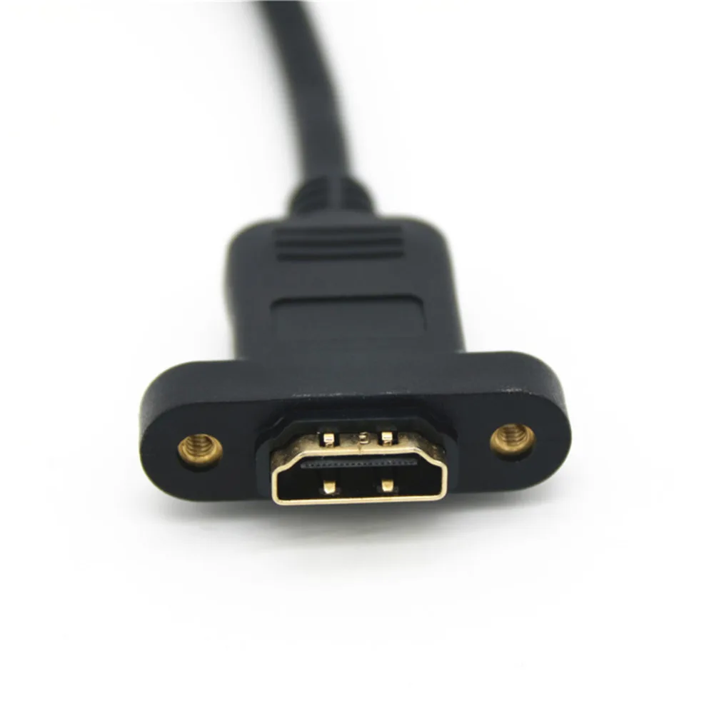 HDMI кабель папа к женскому хост-кейс винт крепления панели 1 4 2019 | Компьютеры и офис