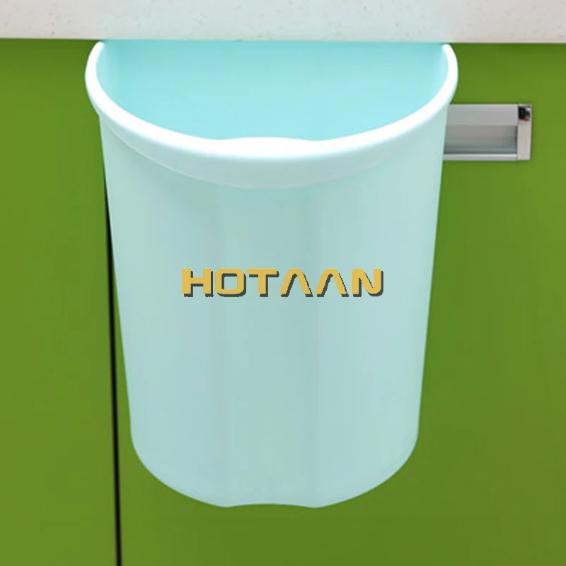 HOTAAN подвесное стоящее кухонное мусорное ведро подвесное дверное шкаф эко ПП простое мусорное ведро 4 вида цветов мусорное ведро коробка для хранения лома 84006