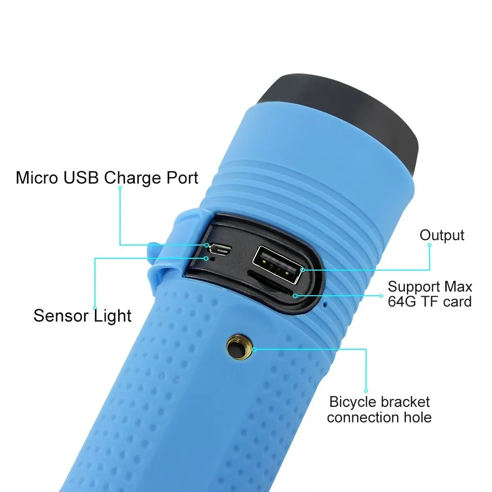 CHYI водонепроницаемый Bluetooth динамик открытый велосипед портативный сабвуфер бас