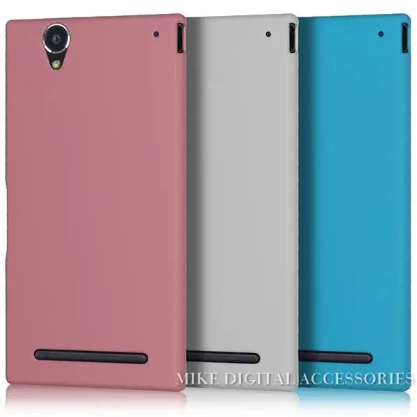 New High Quality Multi Colors Luxury Rubberized Matte Hard Phone Case Cover For Sony Xperia T2 Ultra |