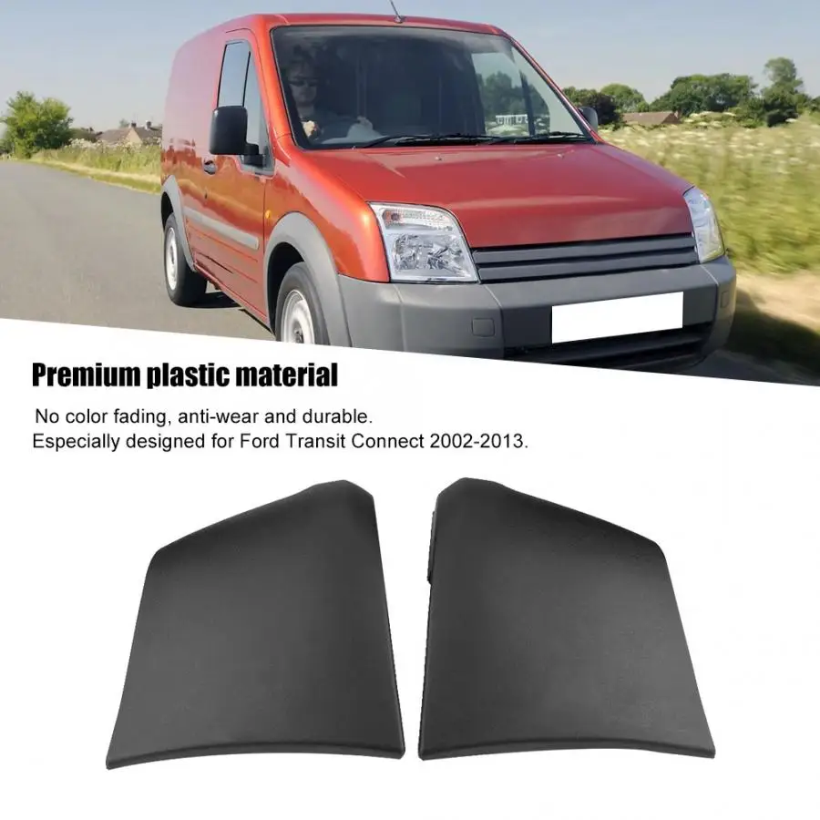1 пара Автомобильный задний бампер буксировочная крышка 4420160 для Ford Transit подключения 2002 2013 автомобильный Бампер протектор автомобильные аксессуары