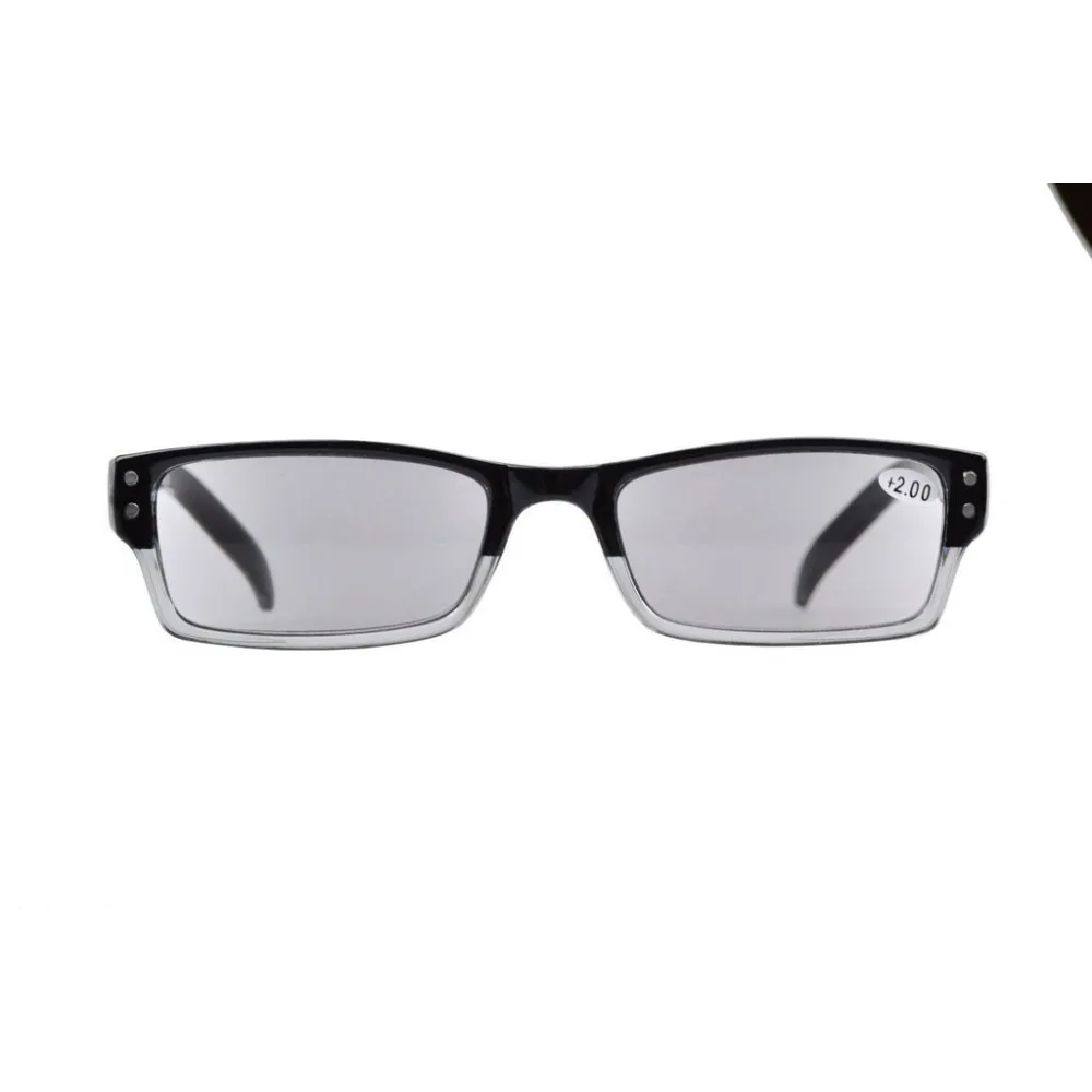 R012 Eyekepper весна петли Очки для чтения женщин Для мужчин с случае серые линзы Защита