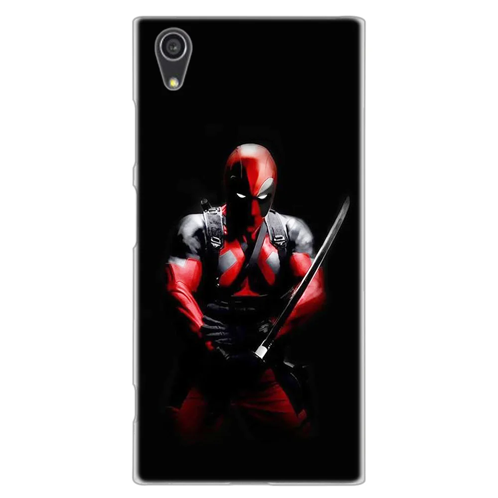 Модный чехол MLLSE Marvel Hero Deadpool для sony Xperia X XA XA1 XA2 Plus XA3 XZ XZ1 XZ2 XZ3 XZ4 Compact L1 L2 L3