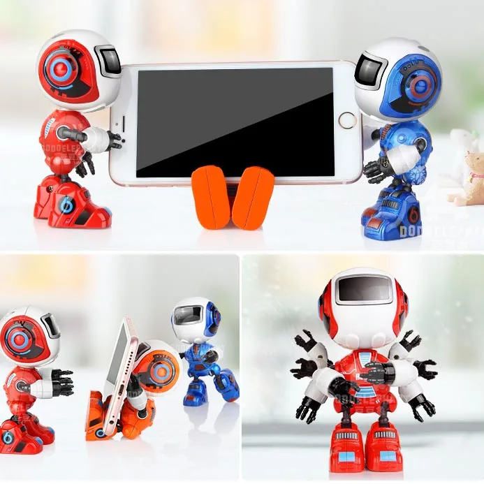 

Smart Mini Alloy Robot Sensing Touch Multi-function Music Light Kids Toy Gift