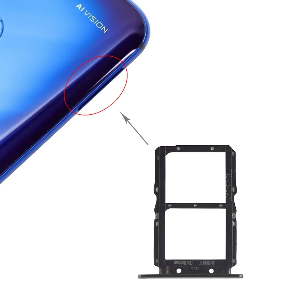 Лоток для sim карт V20 держатель адаптер Huawei Honoor View 20 слот Micro SD лоток tf Honor V20|Адаптеры