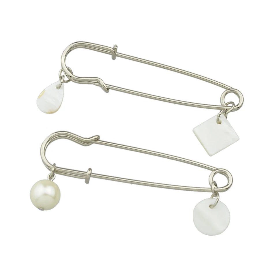 Jufee панк рок Стиль минималистский серебряные украшения Цвет с имитацией жемчуга