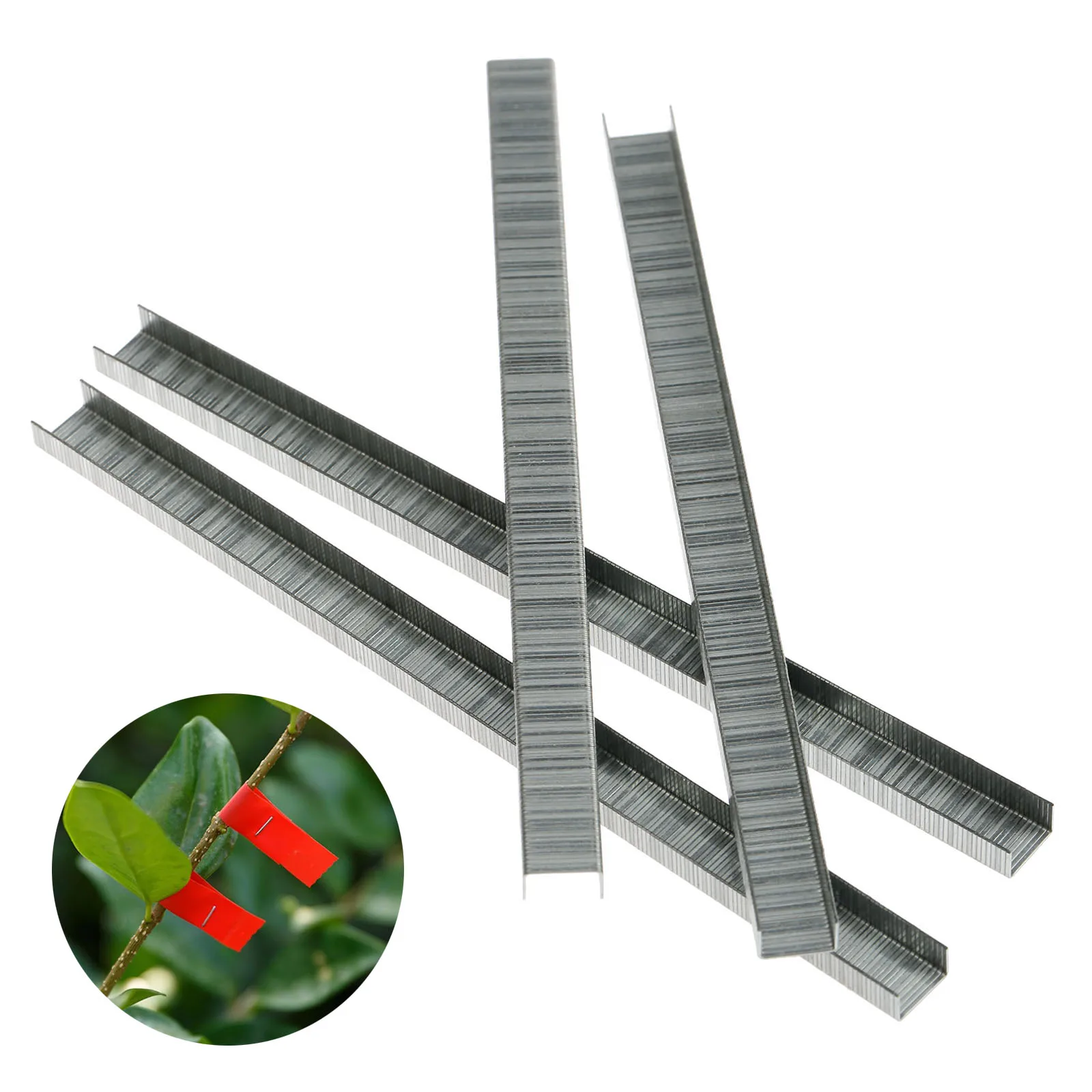 DRELD 10000pcs/Box Garden Staple Pin Binder Nail Tapetool Tapener Fruit Tree Branch Stem Strap Tool Plant Trunk Connect | Инструменты