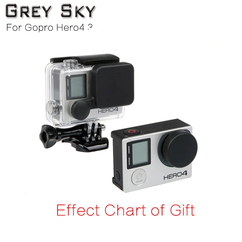 Водонепроницаемый чехол для Gopro hero 4 Hero3 + 3 подводный защитный Go pro