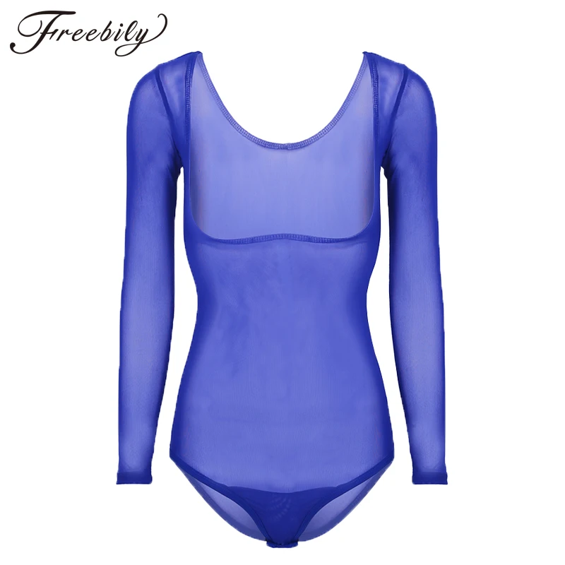 Женский цельный костюм для танца живота откровенный с длинным рукавом топ