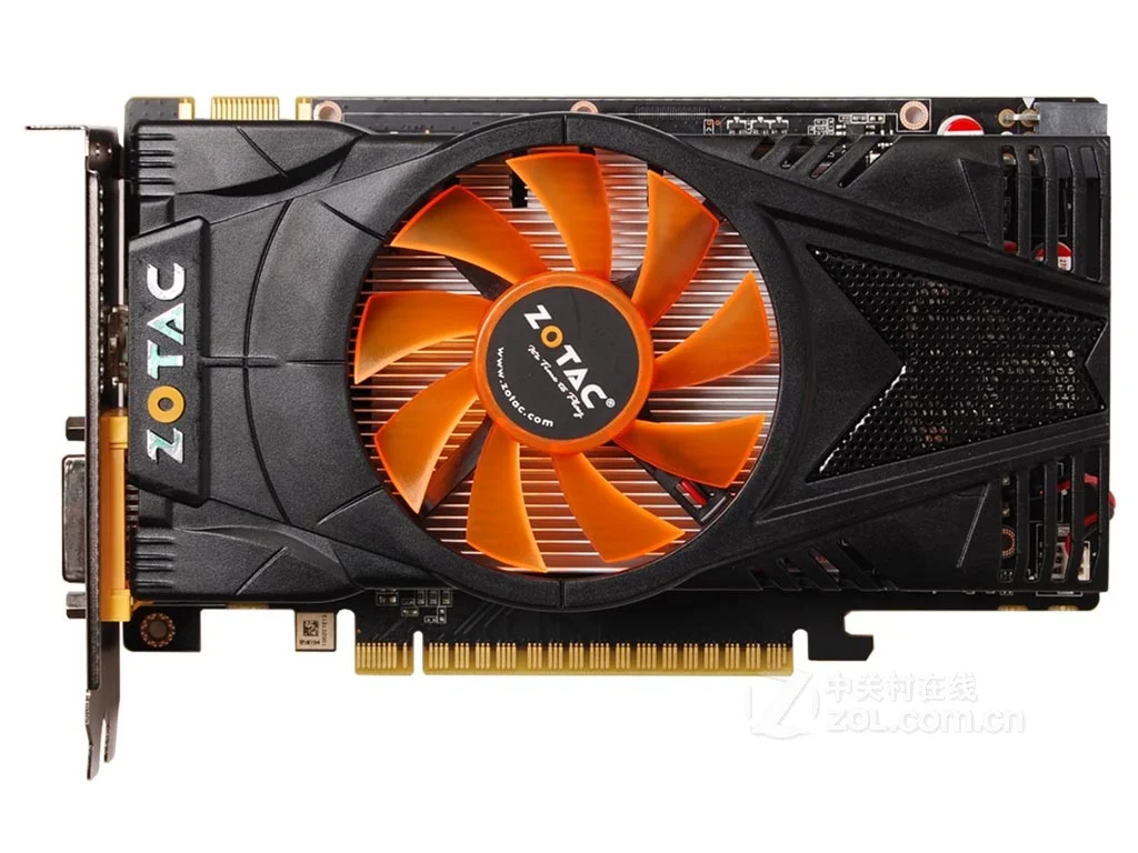 Оригинальная видеокарта ZOTAC GeForce GTX 550Ti 1GD5, Интернет-панель для видеокарт NVIDIA GTX500 GTX550Ti 1GD5, 4100 МГц, GDDR5, б/у