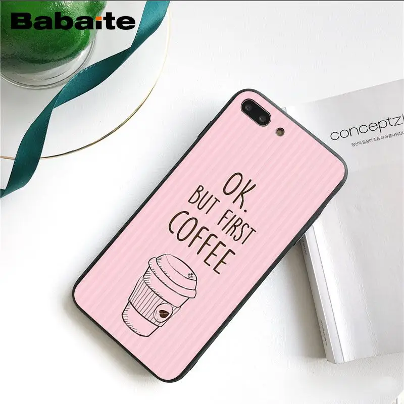Женская кофейная телефонная застежка VOGUE Queen Princess Girl boss для iPhone 12 11 Pro 11Pro Max 8 7 6 6S Plus