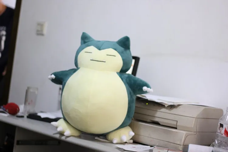 50 см 1 кг Большой Snorlax Kabigon Big Go плюшевая игрушка чучело Мягкая кукла