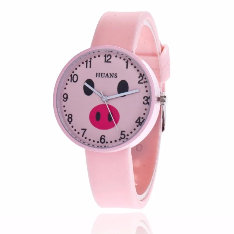2019 fashion leisure silicone kids cartoon watch boy girl quartz student gift | Наручные часы