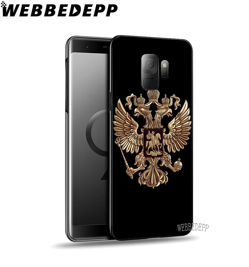 WEBBEDEPP Россия США Флаг Великобритании Мягкий чехол из ТПУ для Samsung Galaxy S6 S7 Edge S8 S9 S10