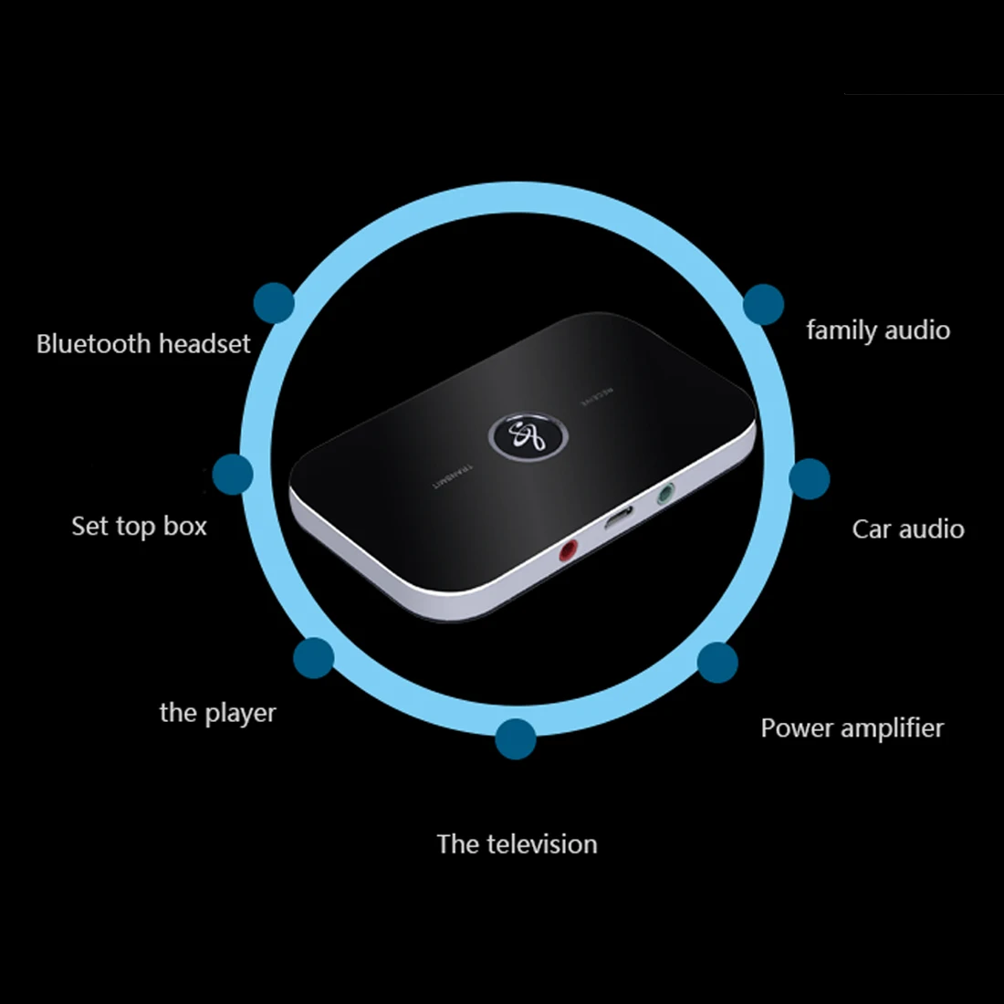 2 в 1 беспроводной B6 4,0 адаптер Bluetooth передатчик приемник APTX 3,5 мм AUX адаптер плеер для ТВ смартфон ПК домашняя стерео