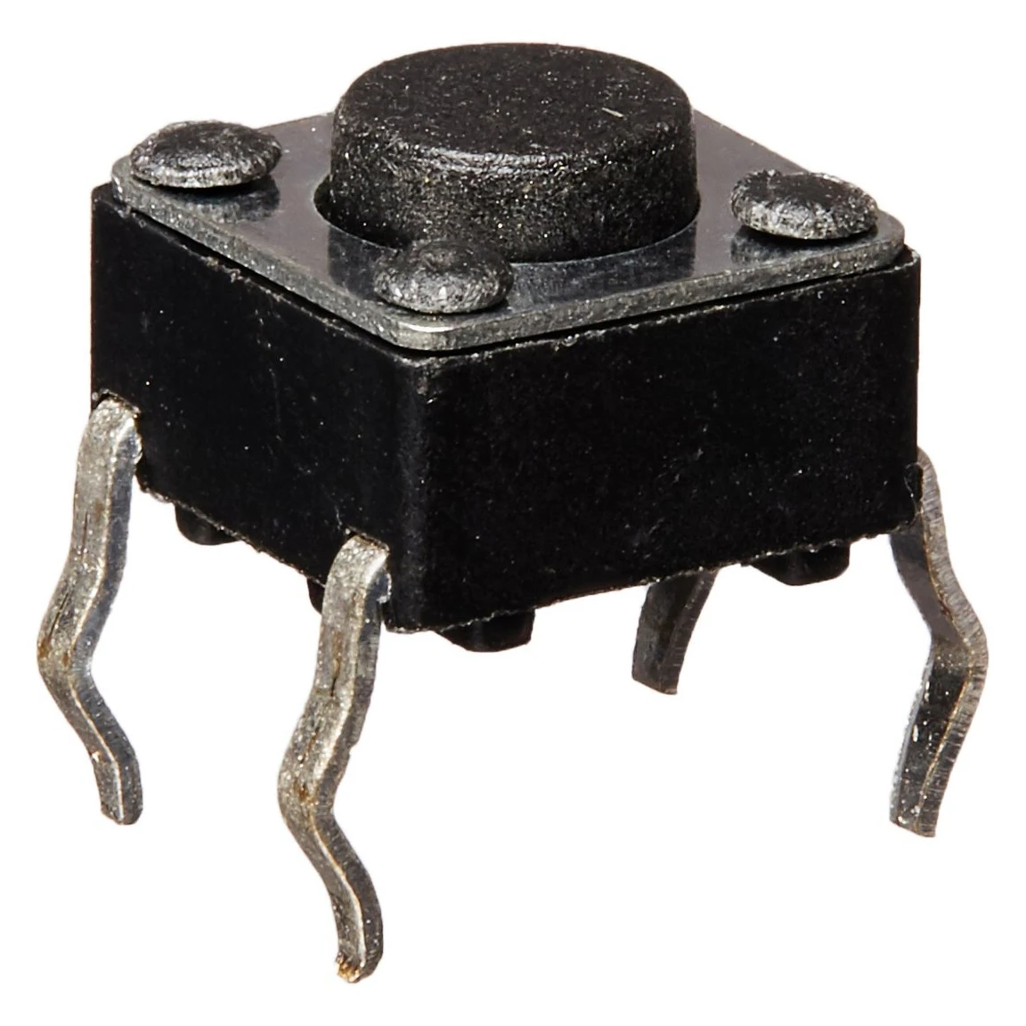 Промо-акция! 10 шт. 6x6x4 5 мм 4 контакта DIP PCB мгновенный тактильный Такт кнопочный