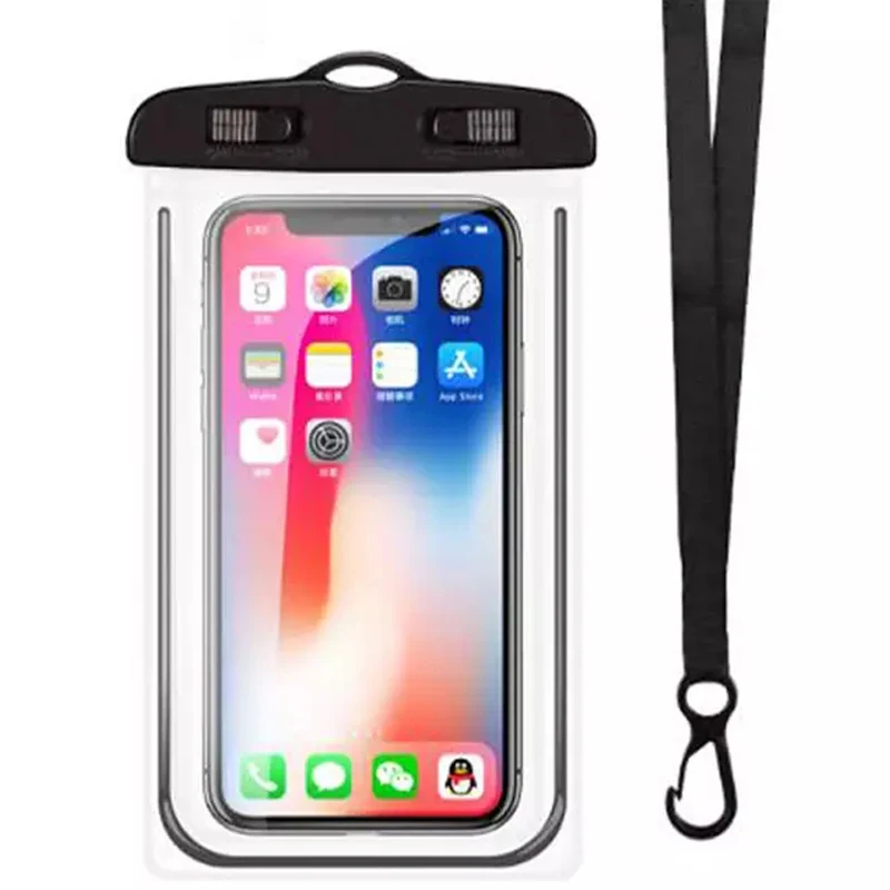 Waterproof Mobile Phone Case For iPhone X Xs Max Xr 8 7 Samsung S9 Clear PVC Sealed Underwater Cell Smart Dry Pouch Cover | Мобильные