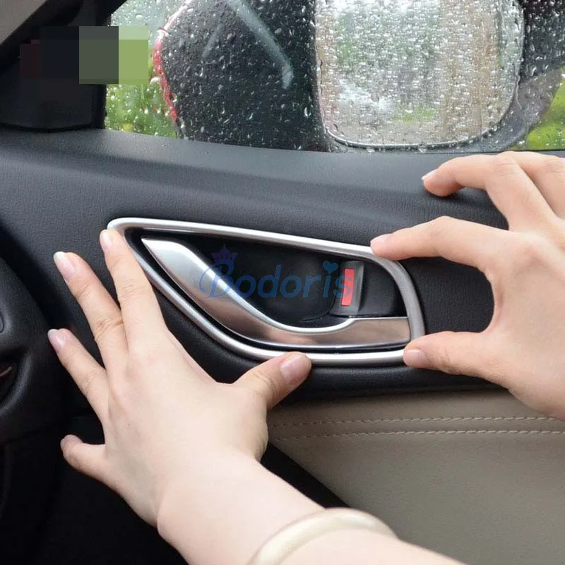 Аксессуары для Mazda Atenza 2013 2014 2015 2016 2017 внутренняя дверная ручка вставка в миску