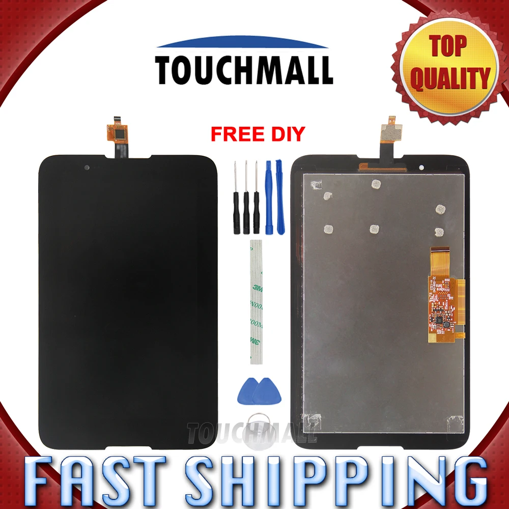 New LCD Display Touch Screen Digitizer+Frame Assembly Replacement For Lenovo A3300 A3300T A3300HV A3300GV 7-inch Black +Tools | Компьютеры