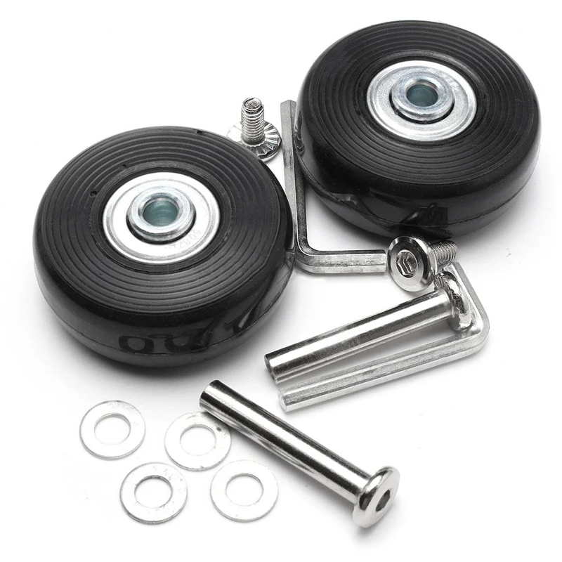 

2 Sets Wheels Repair Kit Replacement Wheels Repair Kit Set Bearing Skate Wheel Roller Tool mayitr