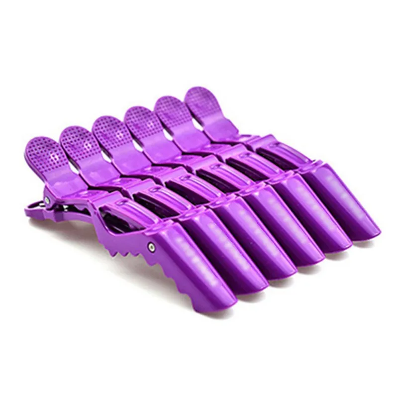 

6Pcs/Lot Girls Hairpins Styling Tools Professional Alligator Hair Clip For Women Plastic Bobby Pin Hairpins Bow Hair Clips