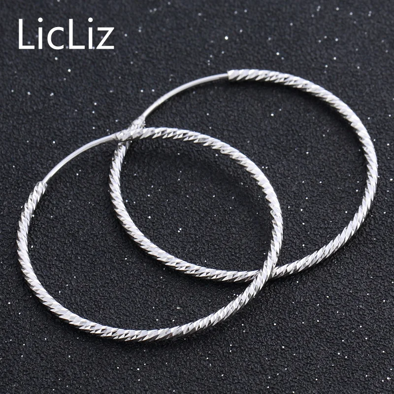Женские серьги кольца из серебра 925 пробы с круглым кольцом|hoop earrings|hoop silver earringshoop
