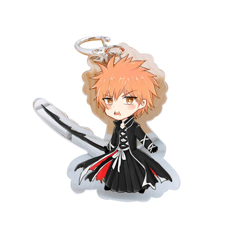 Аниме брелок для ключей Bleach Кучики Бьякуя Grimmjow Рукия Ulquiorra cifer Hitsugaya Toushirou стильная