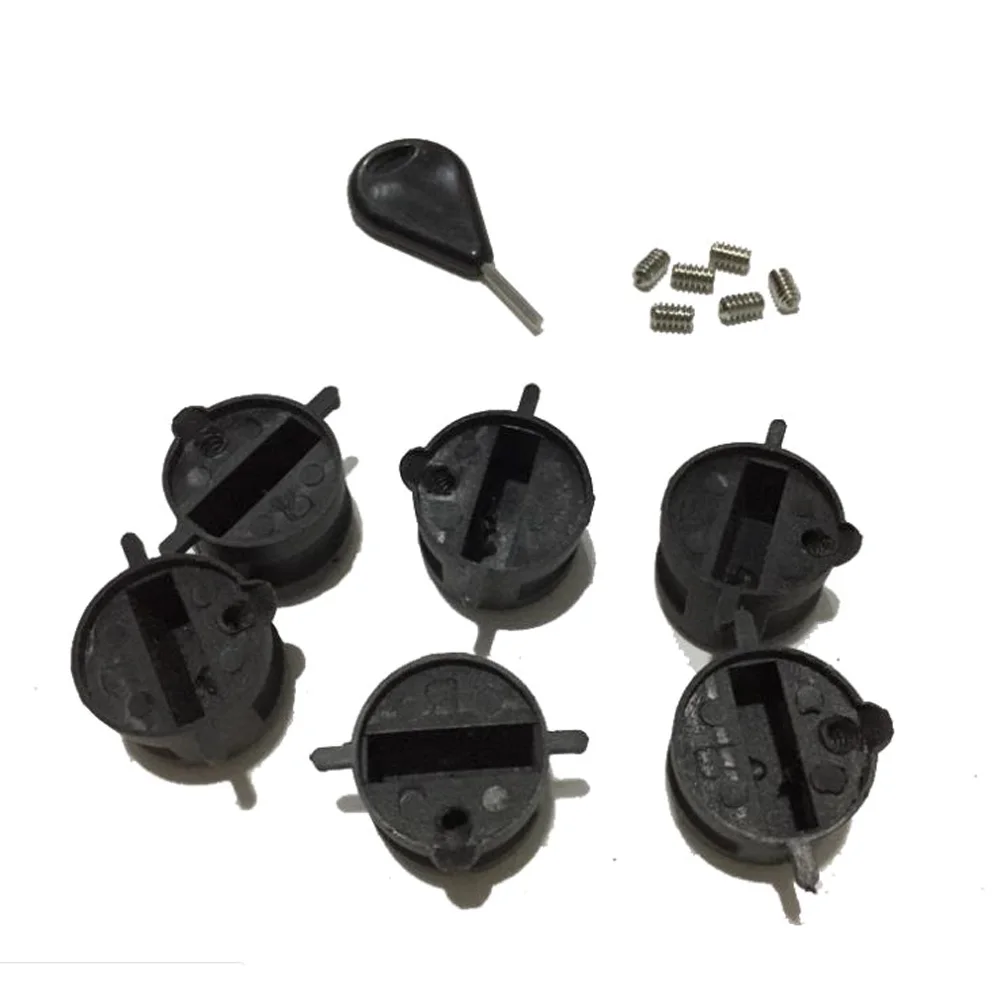 

6PC Surf Fins Plugs Surfboard Fins Box Key Surfboard Fins with Screw and Key